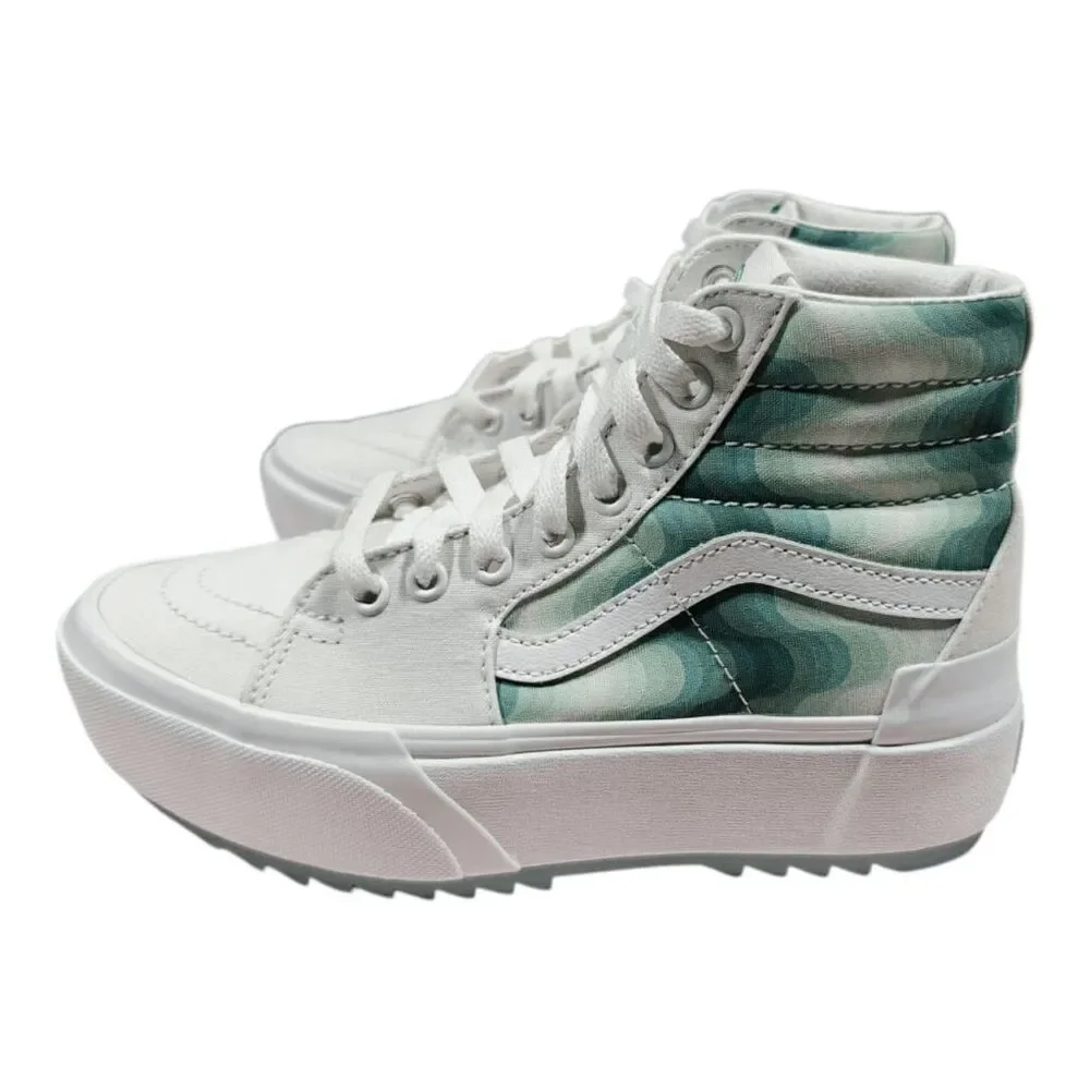 NWOB VANS SK8-Hi Stacked 'Mint Gradient' Sneaker Size 6.5